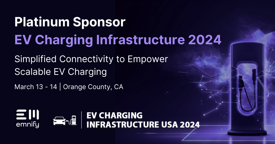 Meet emnify at EV Charging Infrastructure USA