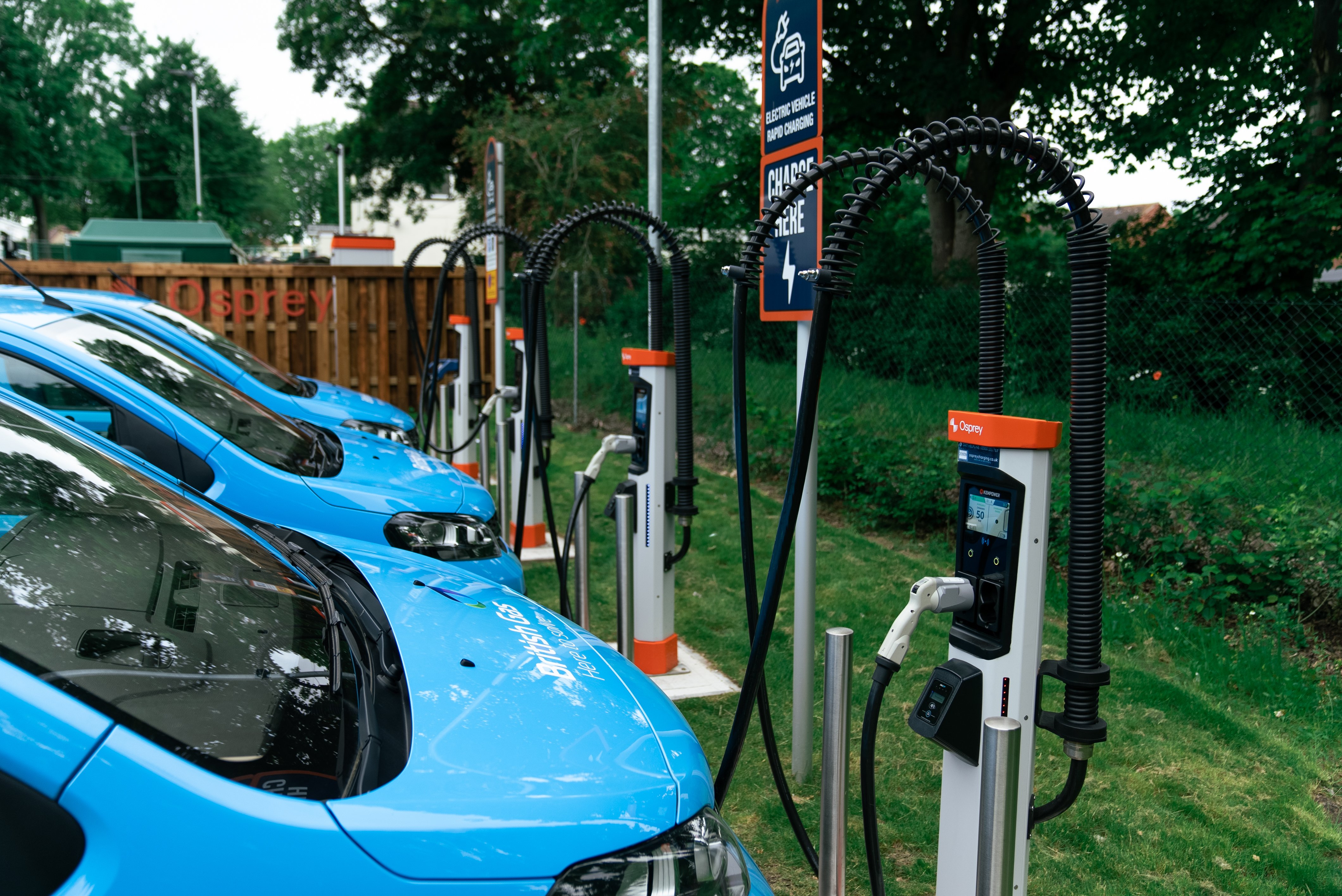 9. Osprey partners with British Gas to support their fleet electrification