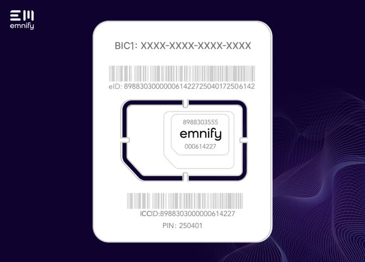 iccid number emnify