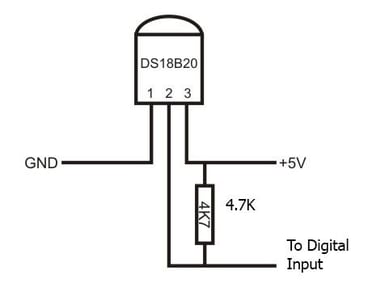 DS18B20-Wiring