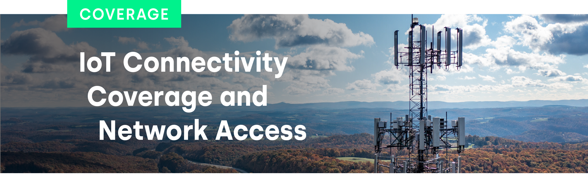IoT Connectivity Coverage and Network Access