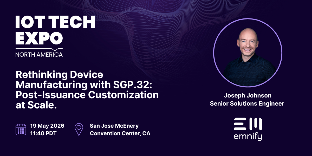 IoT Tech Expo NA Speaking Opportunity JJ