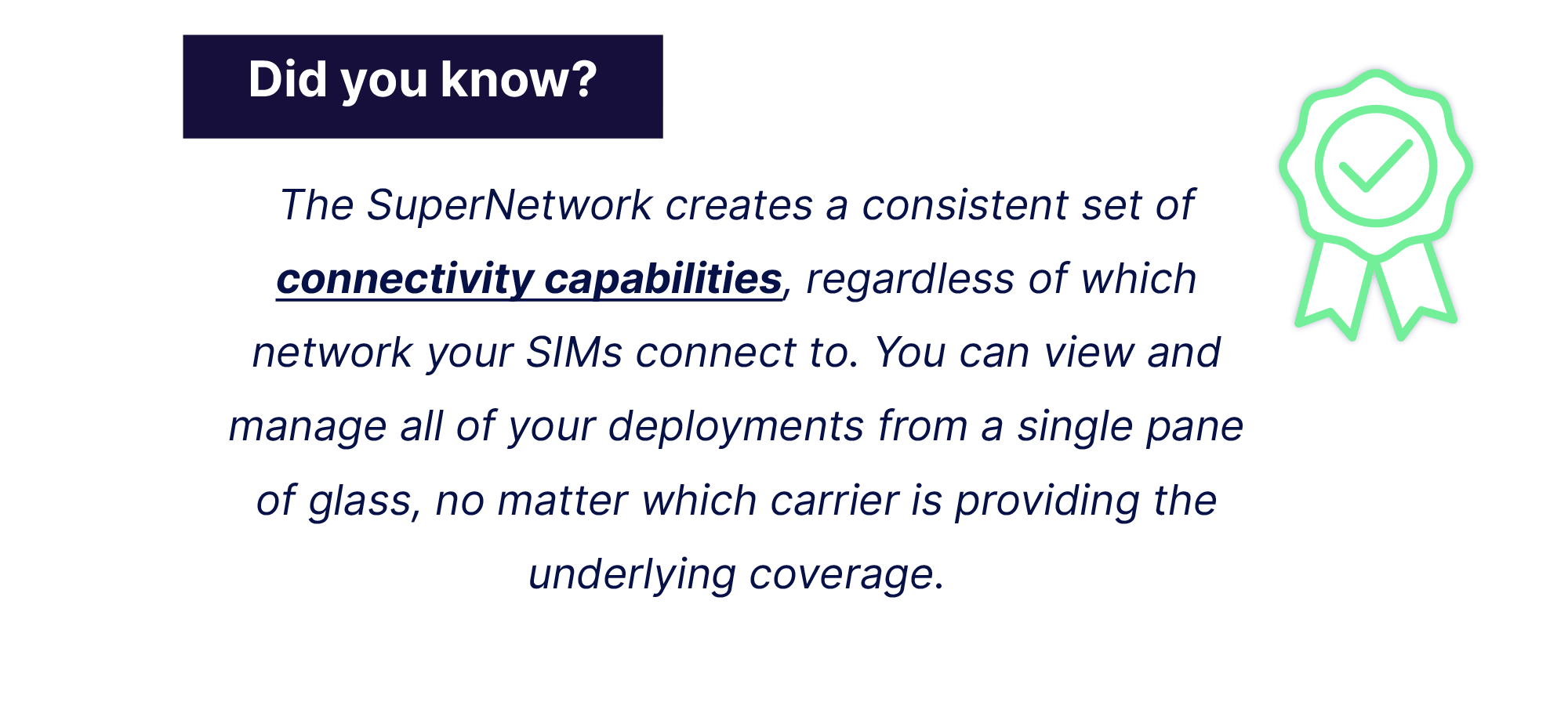 _Connectivity capabilities