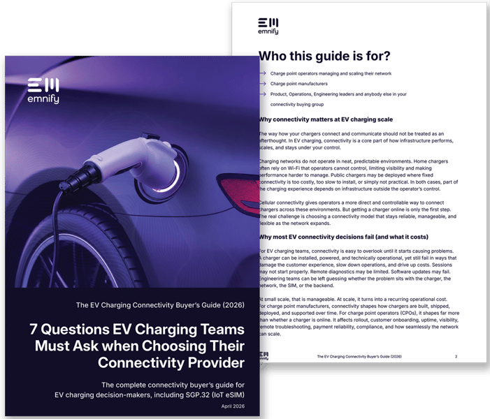 EV charging Buyers guide mockup