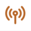 Orange signal tower icon.