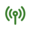 Green signal tower icon.