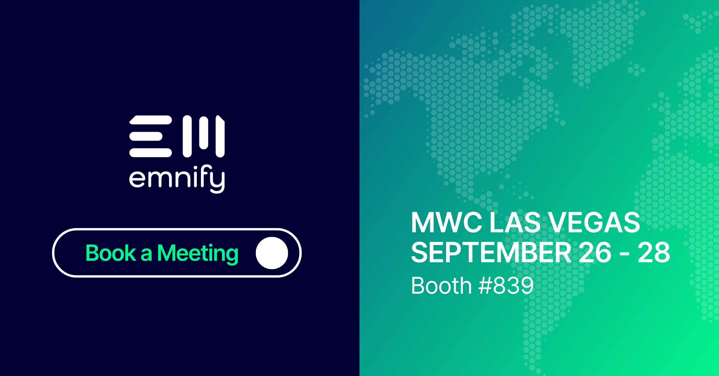 Feature image for emnify+at+MWC+Las+Vegas