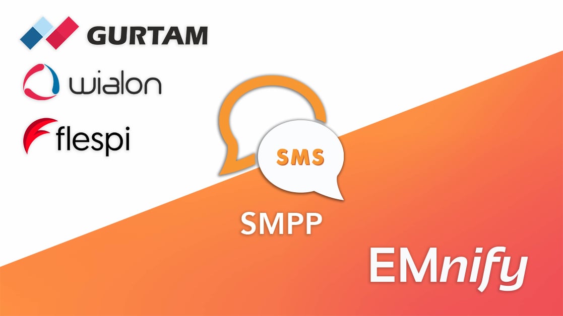 Image for post EMnify SMS via SMPP integration with Gurtams' flespi and Wialon