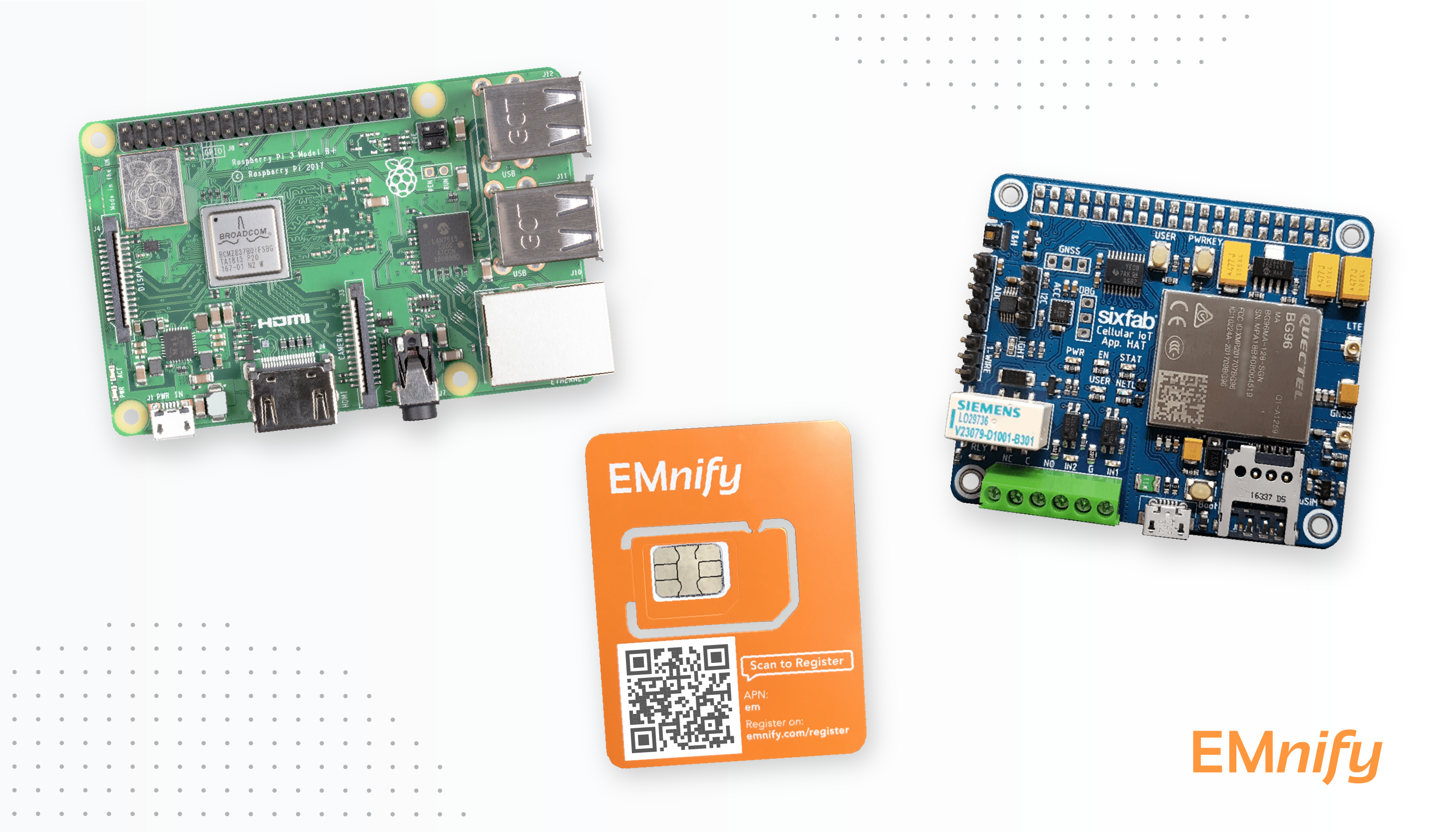 Image for post Create an IoT Gateway with EMnify, Raspberry Pi and Sixfab