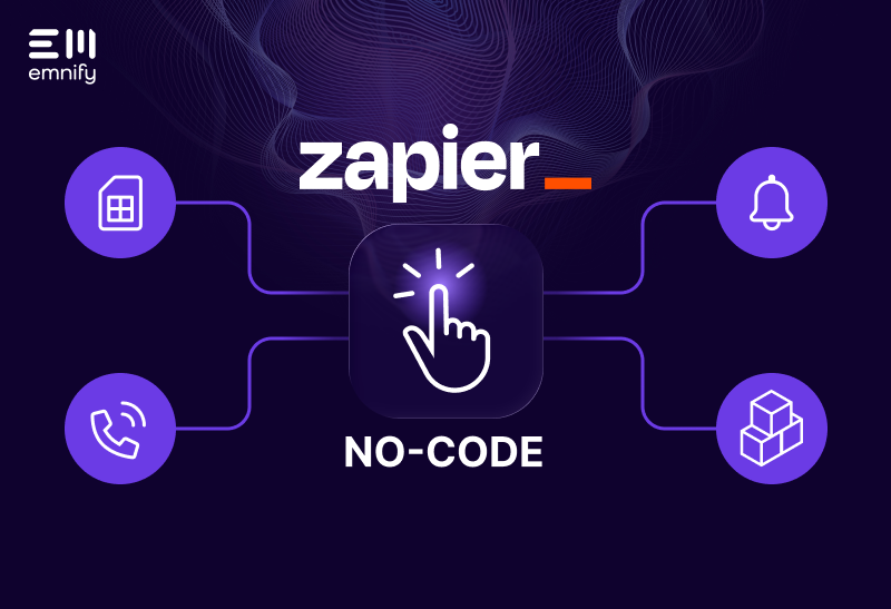 Image for post How to Automate Workflows With Zapier and EMnify in 5 Minutes!