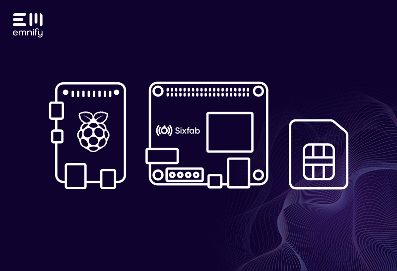 Image for post Create an IoT Gateway with EMnify, Raspberry Pi and Sixfab