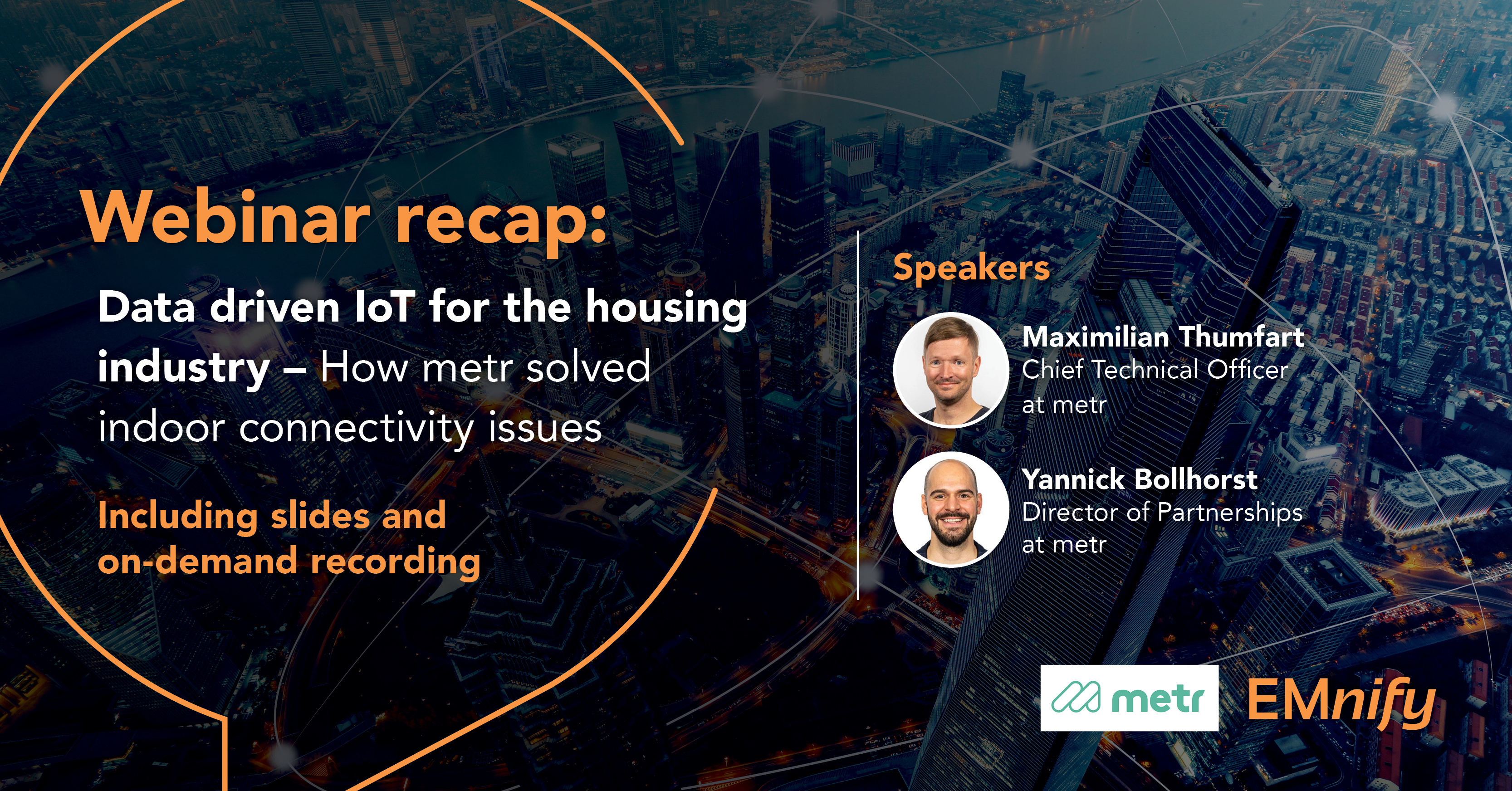 Image for post Webinar recap: Data driven IoT for the housing industry