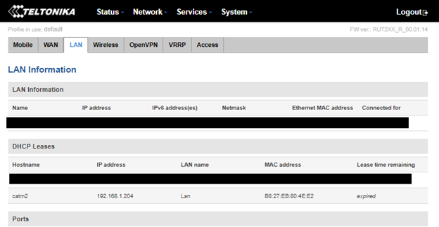 Teltonika RUT240 Cellular Router With Prepaid Two Year LTE